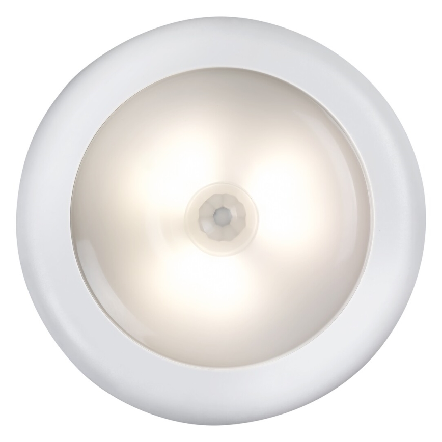 Rabalux - Светодиодный ночник с датчиком LED/0,5W/3xAAA 4000K