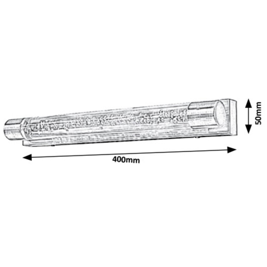 Rabalux - Светодиодный настенный светильник для ванной комнаты 2xLED/5W/230V IP44