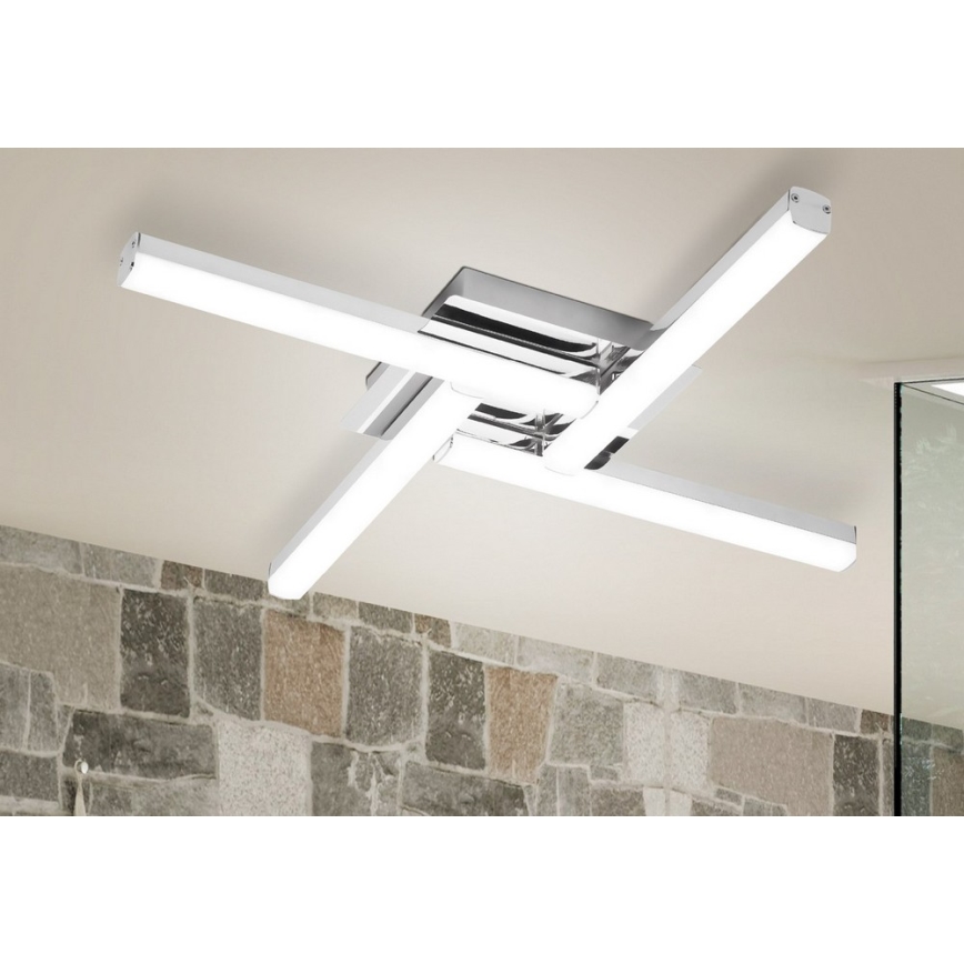 Rabalux - Світлодіодний стельовий світильник для ванної кімнати 4xLED/6W IP44