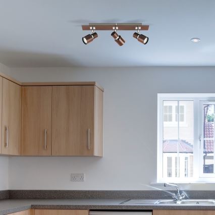 Rabalux 6007 - Точечный светильник MERKUR 3xGU10/50W/230V