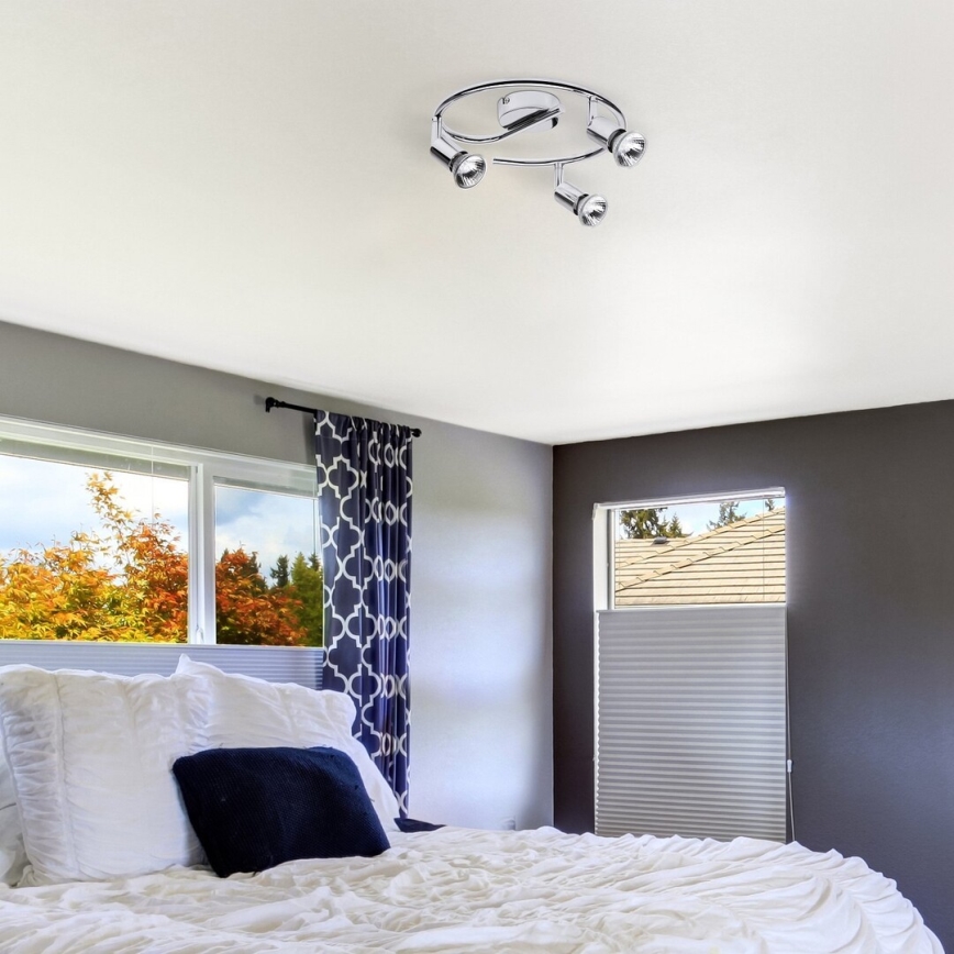 Rabalux 6048 - Точечный светильник NORTON 3xGU10/50W/230V