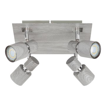 Rabalux 6128 - Точечный светильник MERKUR 4xGU10/50W/230V