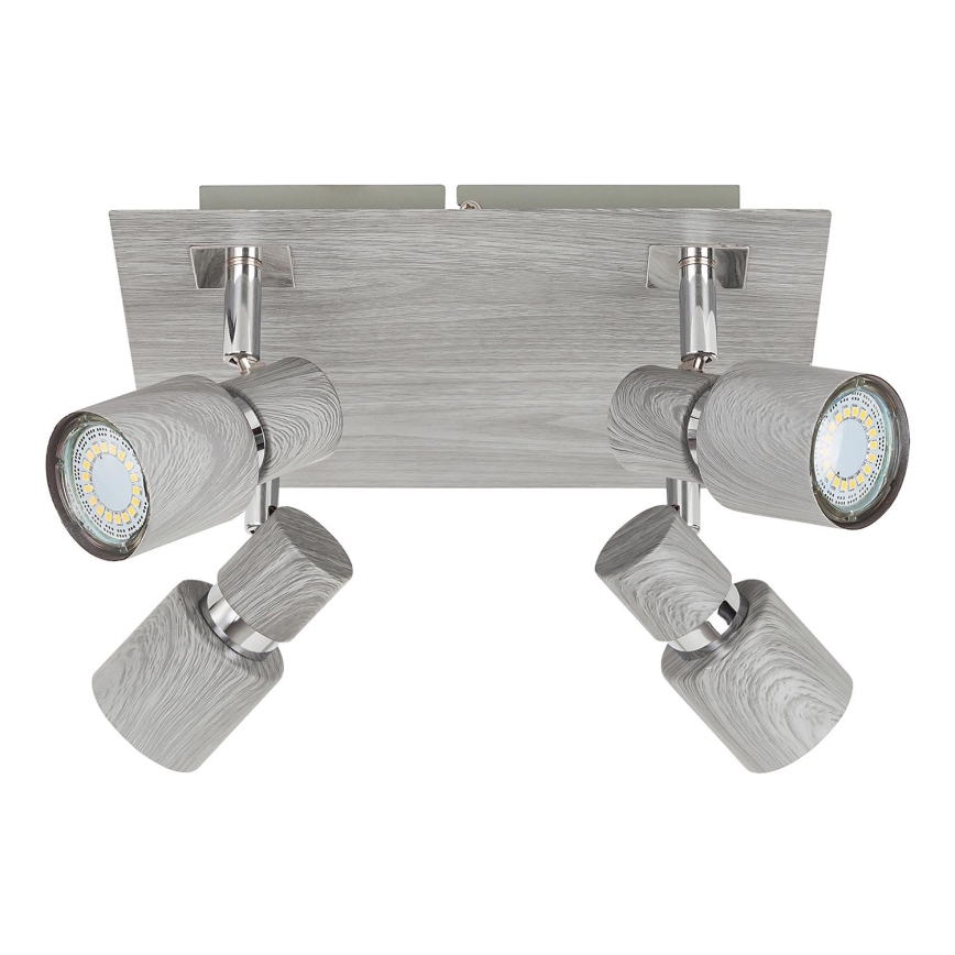 Rabalux 6128 - Точковий світильник MERKUR 4xGU10/50W/230V