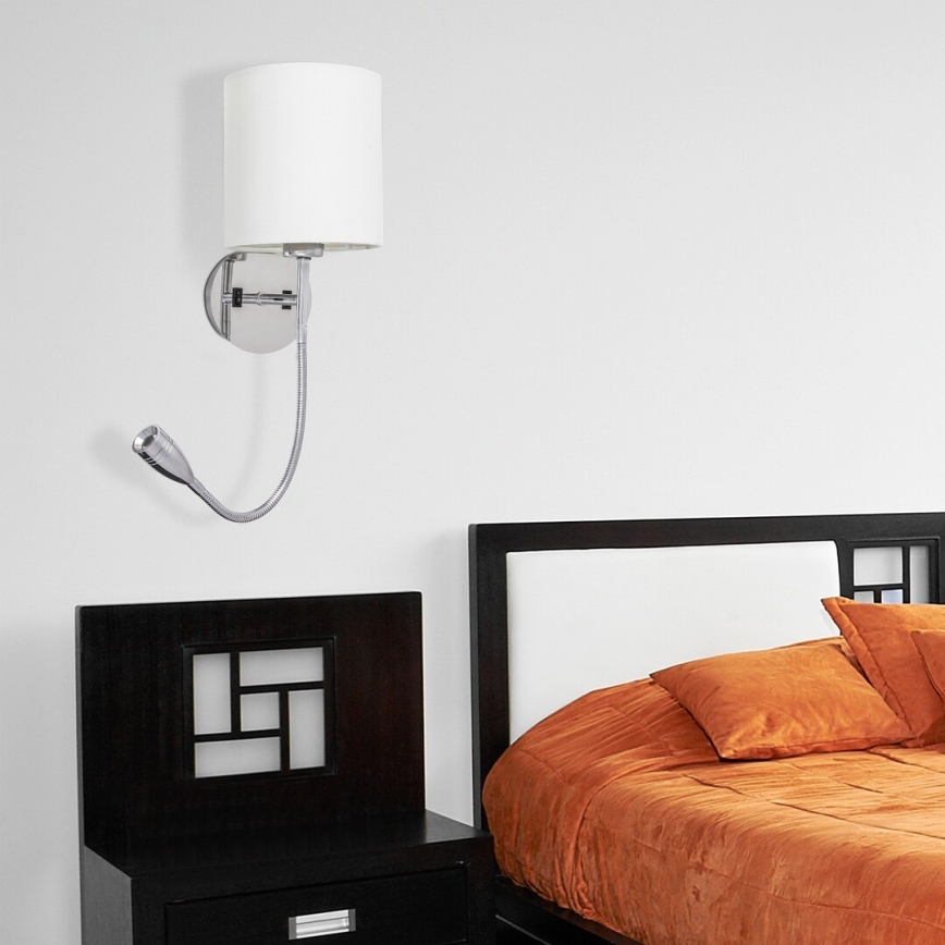 Rabalux - Настенный светильник 1xE27/40W+LED/3W