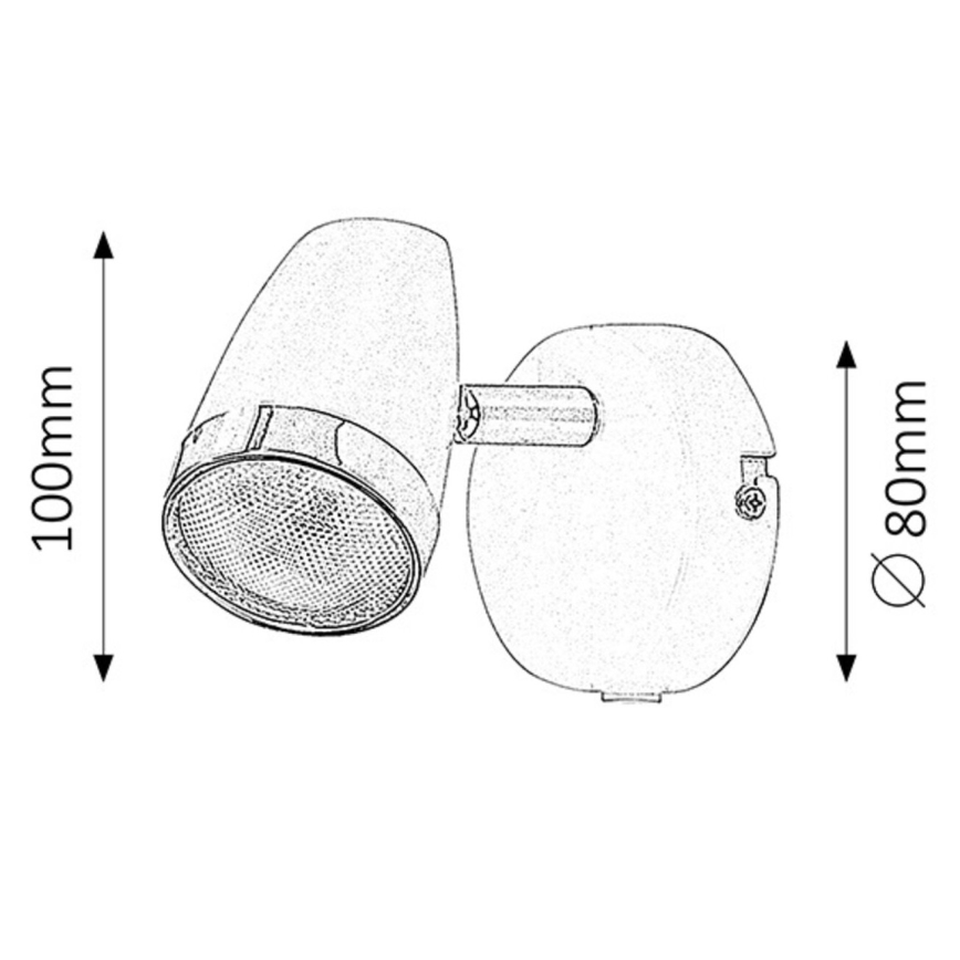 Rabalux - Точковий LED світильник LED/4W/230V