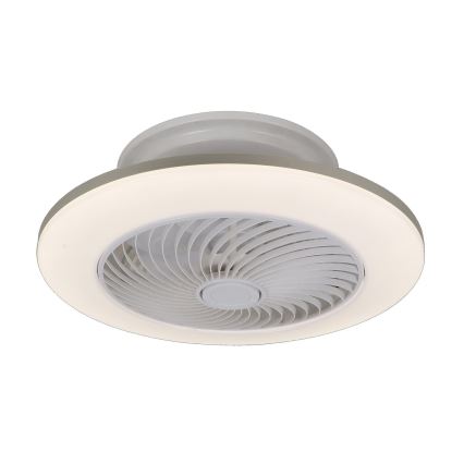 Rabalux - LED Стельовий світильник з регулятором яскравості та вентилятором DALFON LED/36W/230V 3000-6000K + пульт дистанційного керування