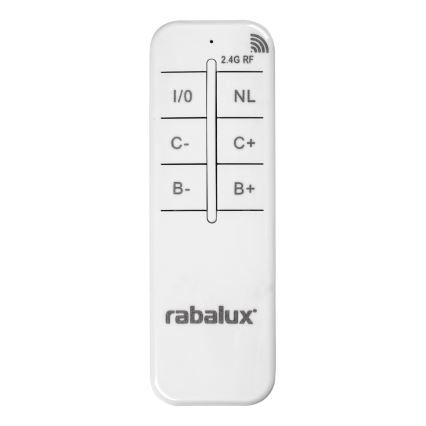 Rabalux - Регульований світлодіодний стельовий світильник LED/54W/230V 3000-6500K + пульт дистанційного керування 42x105 см