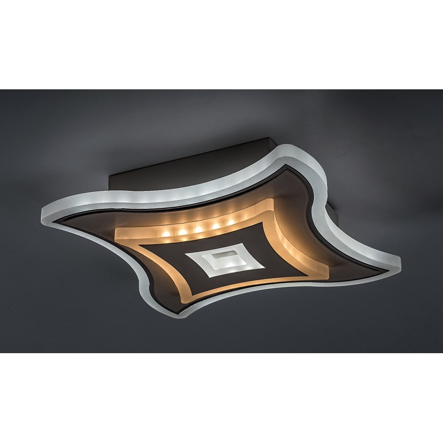 Rabalux - потолочный светодиодный светильник, 20 Вт, 230 В, 3000/4000/6000 К, 26,5x26,5 см