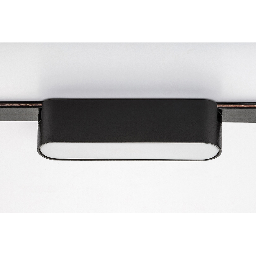 Rabalux - Светодиодный потолочный светильник для 1-фазной трековой системы LED/6W/24V 3000K 11,5 см черный