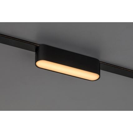 Rabalux - Светодиодный потолочный светильник для 1-фазной трековой системы LED/6W/230V 3000K 11,5 см черный