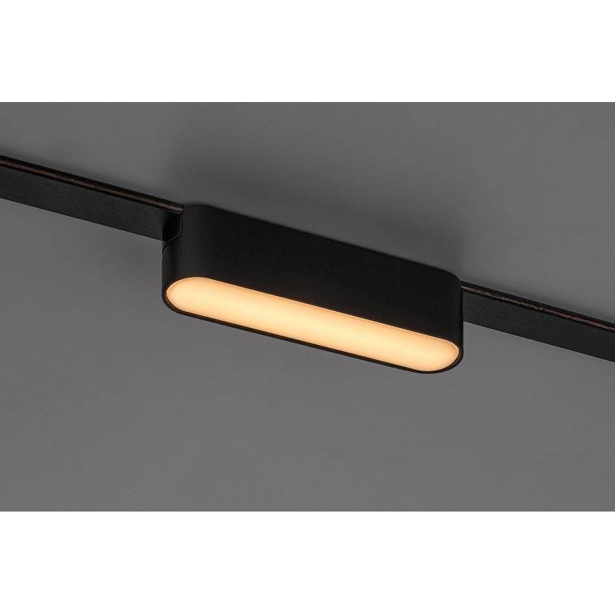 Rabalux - Светодиодный потолочный светильник для 1-фазной трековой системы LED/6W/230V 3000K 11,5 см черный
