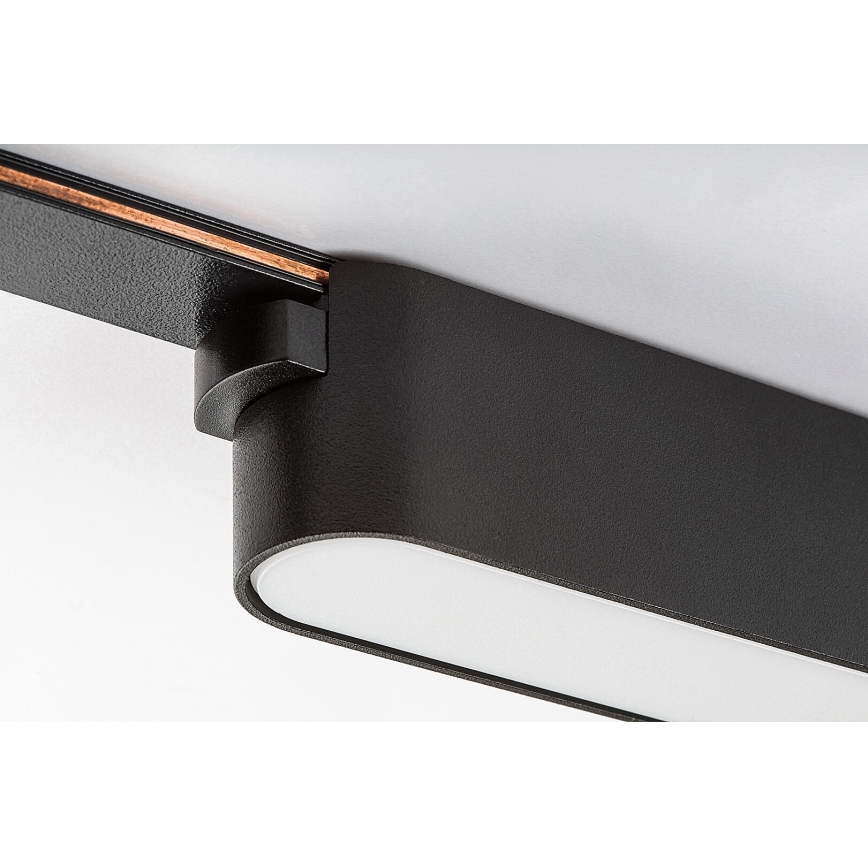 Rabalux - Стельовий LED світильник до 1-фазної трекової системи LED/12W/230V 3000K 22 см чорний