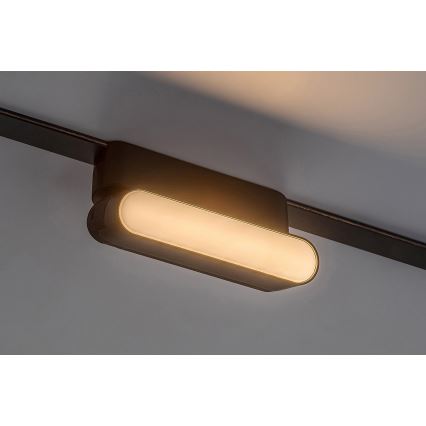 Rabalux - Стельовий LED світильник до 1-фазної трекової системи LED/6W/230V 3000K 11,5 см чорний
