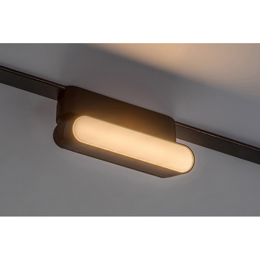 Rabalux - Стельовий LED світильник до 1-фазної трекової системи LED/6W/230V 3000K 11,5 см чорний