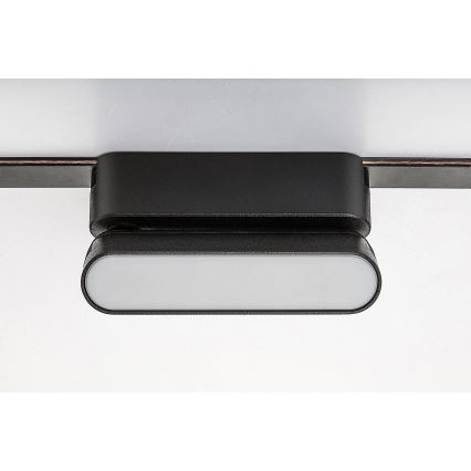 Rabalux - Стельовий LED світильник до 1-фазної трекової системи LED/6W/230V 3000K 11,5 см чорний