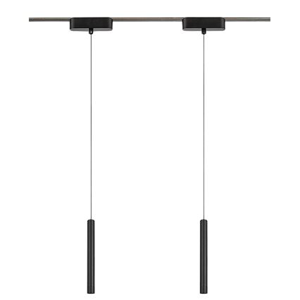 Rabalux - Світлодіодна підвісна люстра до 1-фазної трекової системи LED/5W/230V 3000K чорний