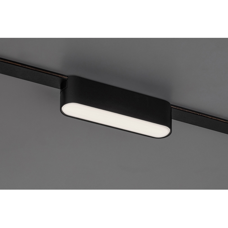 Rabalux - Светодиодный потолочный светильник для 1-фазной трековой системы LED/6W/230V 3000K 11,5 см черный