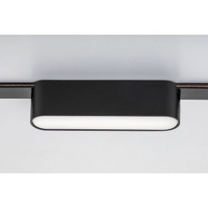 Rabalux - Светодиодный потолочный светильник для 1-фазной трековой системы LED/6W/230V 3000K 11,5 см черный