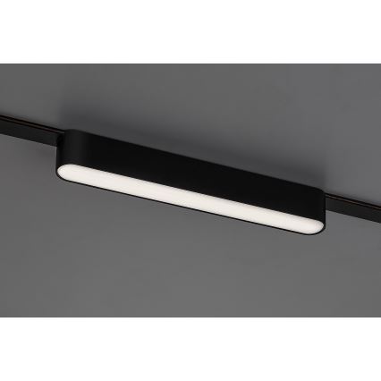 Rabalux - Стельовий LED світильник до 1-фазної трекової системи LED/12W/230V 4000K 22 см чорний