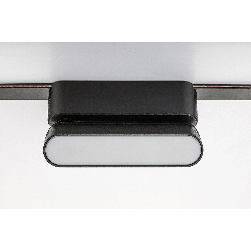 Rabalux - Стельовий LED світильник до 1-фазної трекової системи LED/6W/230V 4000K 11,5 см чорний