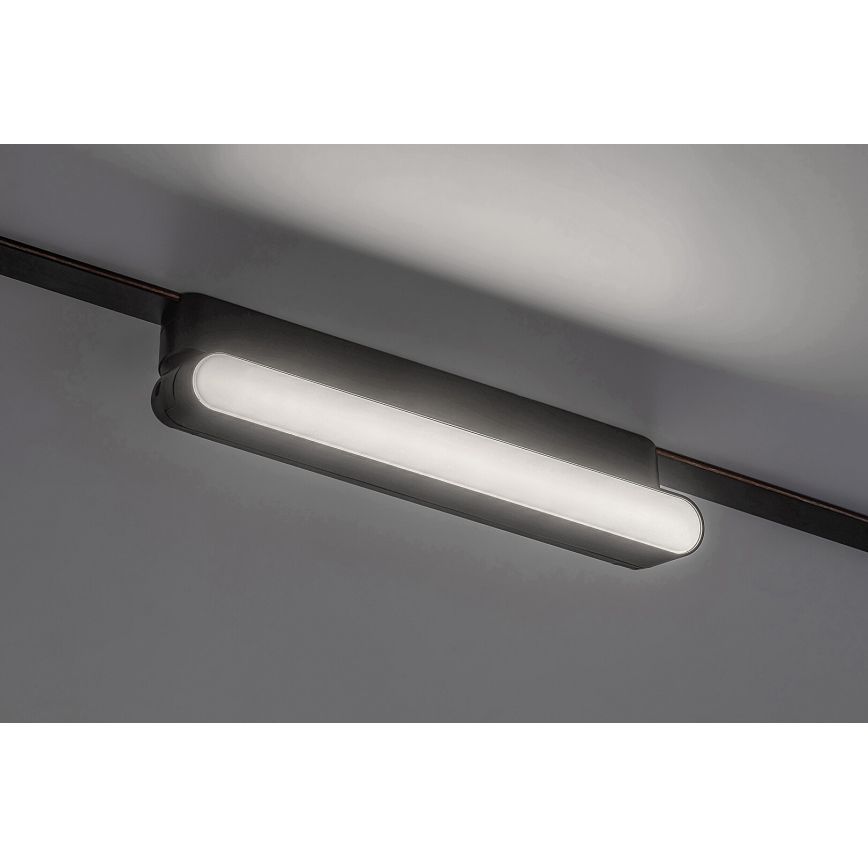 Rabalux - Стельовий LED світильник до 1-фазної трекової системи LED/12W/230V 4000K 22 см чорний