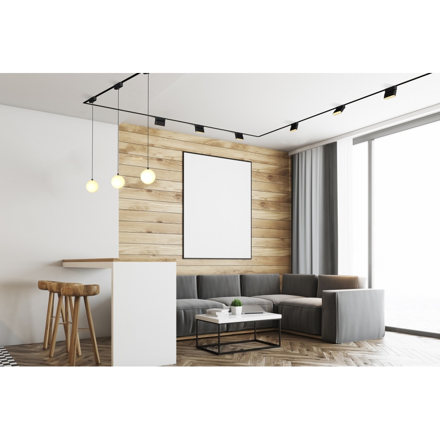 Rabalux - Стельовий LED світильник до 1-фазної трекової системи LED/16W/230V 4000K 33 см чорний