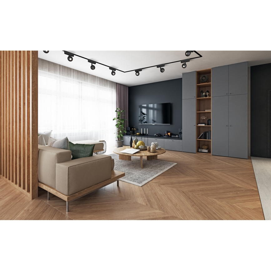 Rabalux - Світлодіодний точковий світильник до 1-фазної трекової системи LED/5W/24V 4000K чорний