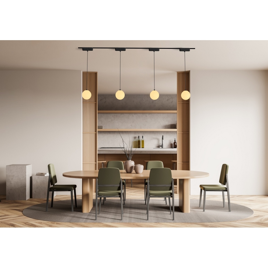 Rabalux - Світлодіодна підвісна люстра до 1-фазної трекової системи LED/5W/230V 4000K чорний