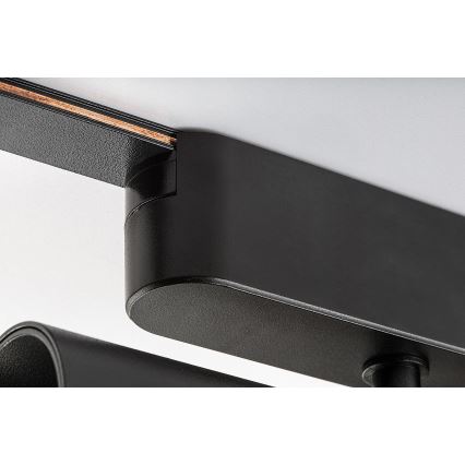 Rabalux - Светодиодный точечный светильник с регулированием яркости для 1-фазной тревоковой системы LED/9W/24V 2700-5500K Wi-Fi Tuya черный