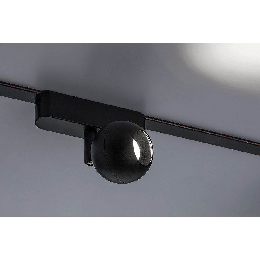 Rabalux - Светодиодный точечный светильник с регулированием яркости для 1-фазной тревоковой системы LED/5W/24V 2700-5500K Wi-Fi Tuya черный