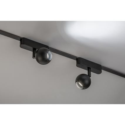 Rabalux - Светодиодный точечный светильник с регулированием яркости для 1-фазной тревоковой системы LED/5W/24V 2700-5500K Wi-Fi Tuya черный