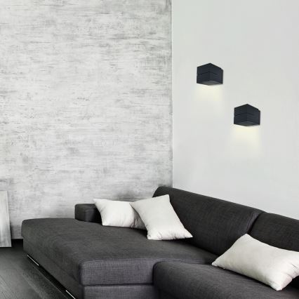 Rabalux - Настінний світильник 1xG9/10W/230V чорний