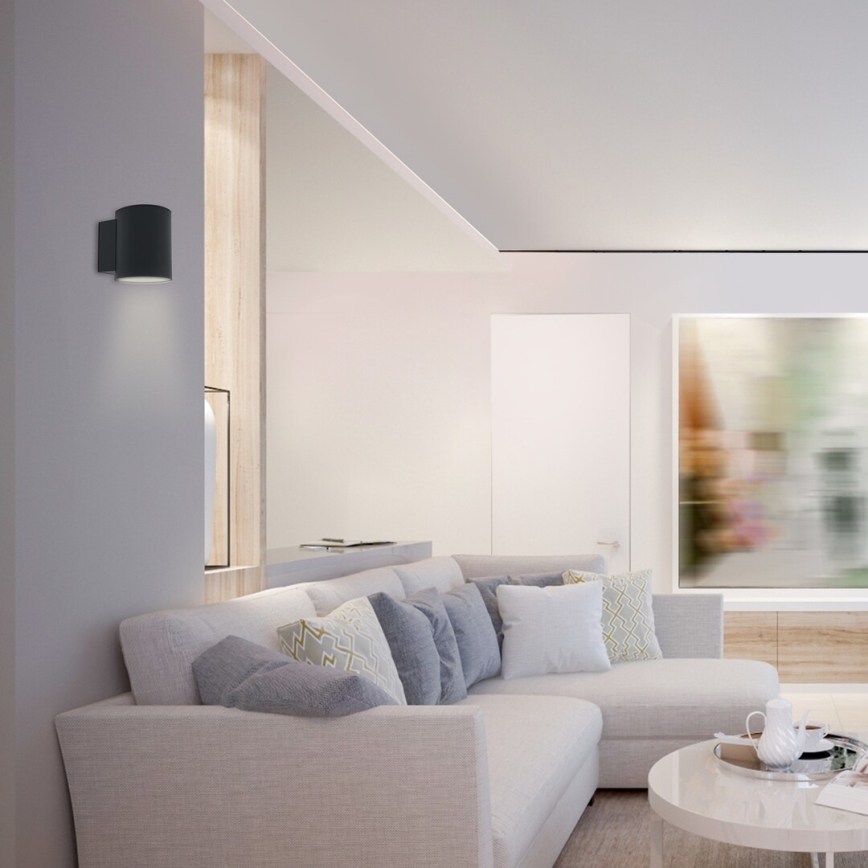 Rabalux - Настінний світильник 1xG9/10W/230V чорний