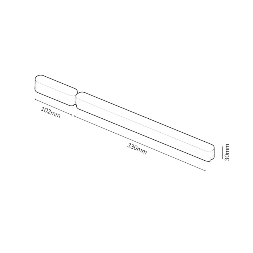 Rabalux - Блок питания для светильников в трековой системе 80W/230V 10,2 + 33 см черный