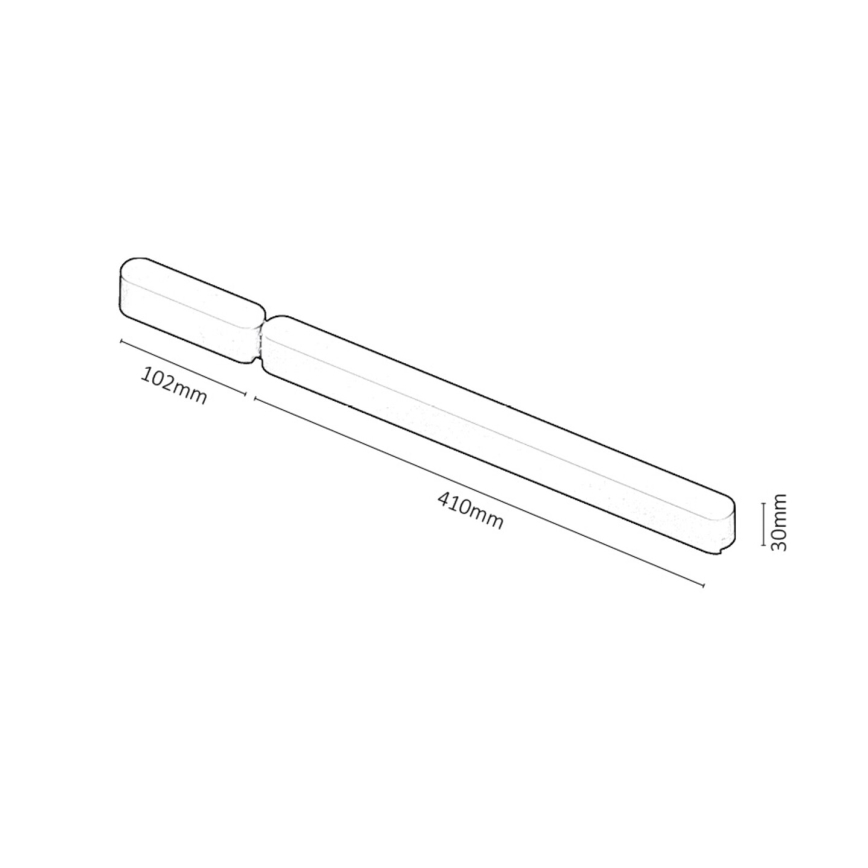 Rabalux - Блок питания для светильников в трековой системе 80W/230V 10,2 + 41 см черный