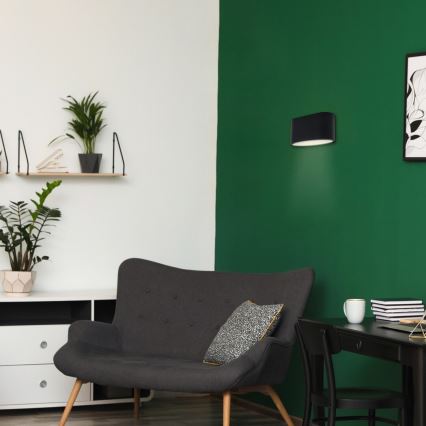 Rabalux - Настінний світильник 1xG9/10W/230V чорний