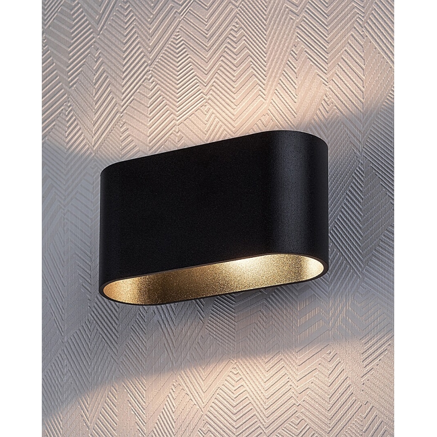 Rabalux - Настінний світильник 1xG9/10W/230V чорний