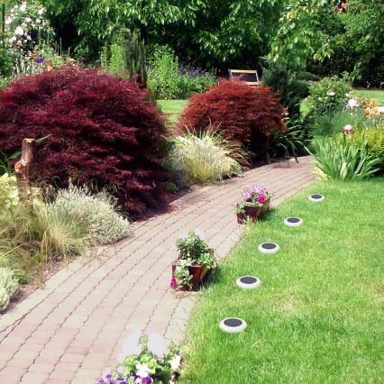 Rabalux - Світильник на сонячній батареї LED RGB LED/0,6W/3,7V IP65 1200 mAh