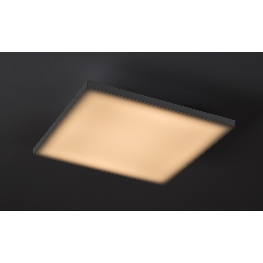 Rabalux - Светодиодный потолочный RGB-светильник с регулированием яркости LED/18W/230V 3000-6500K 30x30 см + дистанционное управление