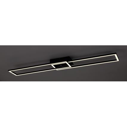 Rabalux - світлодіодний димований стельовий світильник, 38 Вт, 230 В, 3000-6500 К, Wi-Fi Tuya + пульт дистанційного керування, 20x102 см