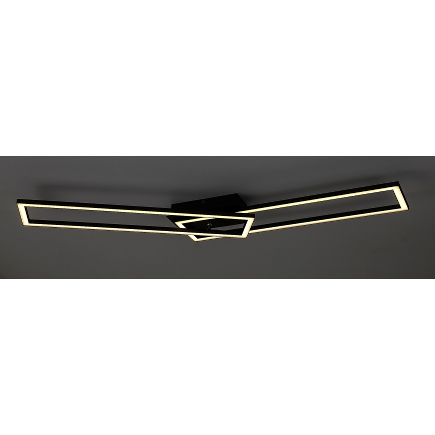 Rabalux - світлодіодний димований стельовий світильник, 38 Вт, 230 В, 3000-6500 К, Wi-Fi Tuya + пульт дистанційного керування, 20x102 см