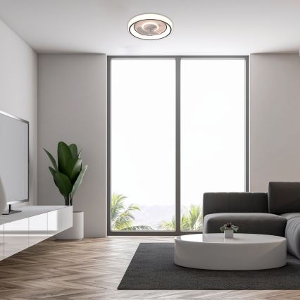 Rabalux - Светодиодный потолочный вентилятор с регулированием яркости LED/67W/230V 3000-6000K + дистанционное управление