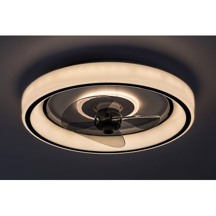 Rabalux - Світлодіодний стельовий вентилятор з регулюванням яскравості LED/67W/230V 3000-6000K + дистанційне керування