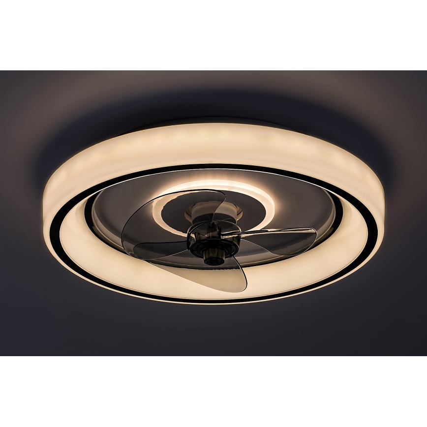 Rabalux - Світлодіодний стельовий вентилятор з регулюванням яскравості LED/67W/230V 3000-6000K + дистанційне керування