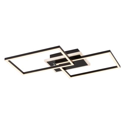 Rabalux - Стельовий LED світильник LED/40W/230V 3000K чорний 39x50 см