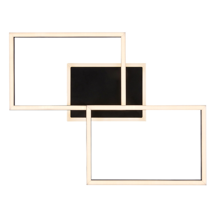 Rabalux - Стельовий LED світильник LED/40W/230V 3000K чорний 39x50 см