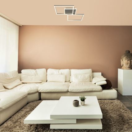 Rabalux - Стельовий LED світильник LED/40W/230V 4000K матовий хром