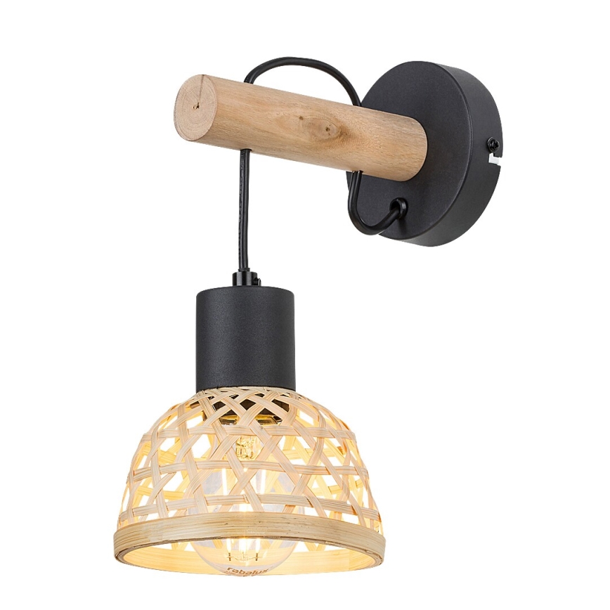 Rabalux - Настінний світильник 1xE27/15W/230V ротанґ