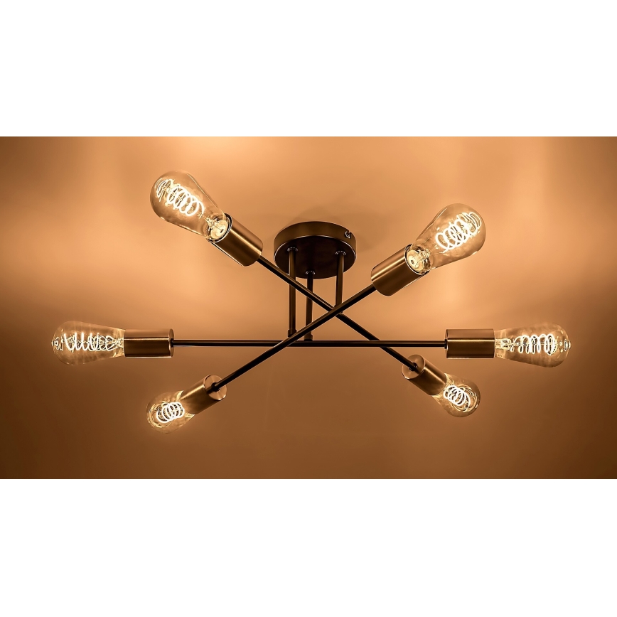 Rabalux - Припотолочная люстра 6xE27/25W/230V