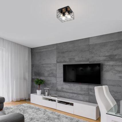 Rabalux - Потолочний світильник 4xE27/25W/230V 30x30 см